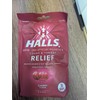 HALLS 4 Packs x 30 Halls Cherry Menthol Sore Throat