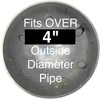 4" Chain Link Fence Post Cap - Use for 4"