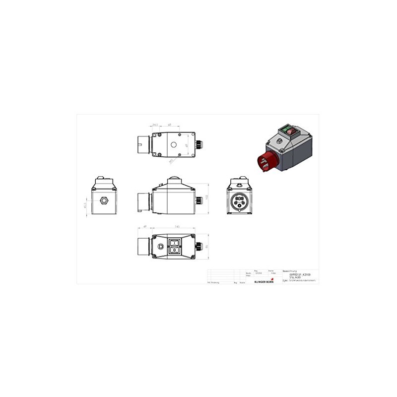 ISKRA MS25 Motor Protection Switch 4-6.3 A in Housing with