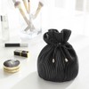 Cosmetic Makeup Beauty Travel Bag Corduroy Design Water Resistant Material