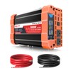 BELTTT 1000Watt Pure Sine Wave Inverter 12V DC to 120V