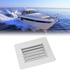 Boat Louvered Vent Rustproof 304 Stainless Steel Marine Ventilation Grille