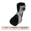 Ankle Stabilizer Adjustable Breathable Pain Reduce Portable Drop Foot Orthosis