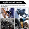 Fitvell 3/8 Inch ID Fuel Line Hose 10FT NBR Rubber