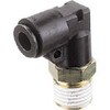 Chiyoda Fujimail Elbow (Resin) 0.3 inch (8 mm), R1/4 8R02ML
