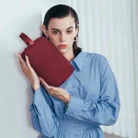 Bolsa de Maquillaje Portátil Chantria CB00637 Impermeable Roja                                                                                        