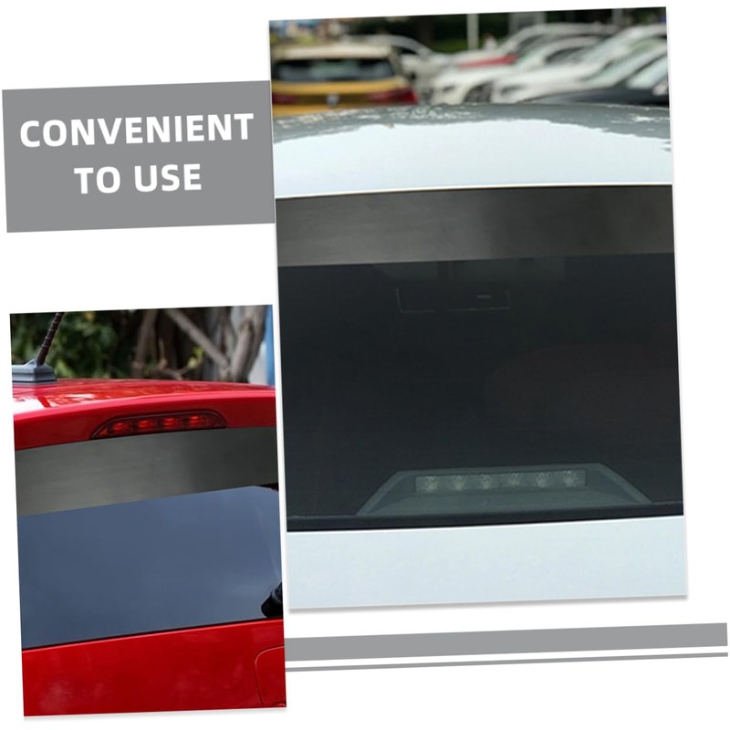 Mikinona Universal Car Windshield Tint Strip Auto Visor Sunshade Strip