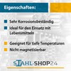 Stahl-Shop24 V2A Round Rod Stainless Steel 1500 mm Metal Rod