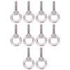10Pcs Eye Bolt 304 Stainless Steel Lifting Round Ring Screw