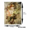 Distressed Bouquet Rice Paper 8" x 10.5" - 6 x