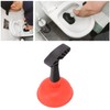 Aqur2020 Mini Plunger, Multipurpose Nonslip Handle, Ergonomic Design, Small Bathroom