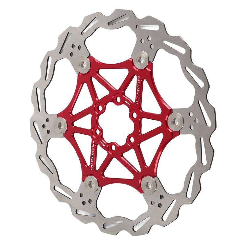 Mountain Bike Type Floating Brake Disc Bicycle Brake Pad Cycling