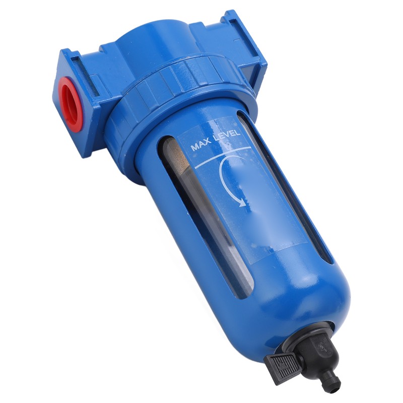 Compressed Air Filter Manual Drain Zinc Alloy Stainless Steel High