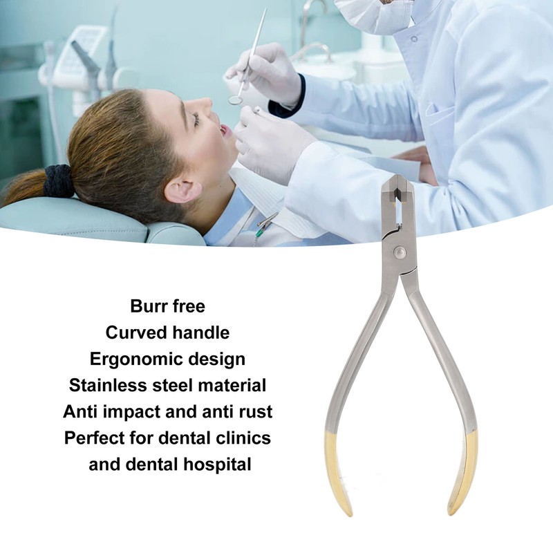 Dental Wire Cutter Pliers Stainless Steel Orthodontic Distal End Cutter