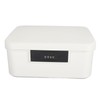 9L Capacity Lockable Storage Trunk for Files Document Organizer Double