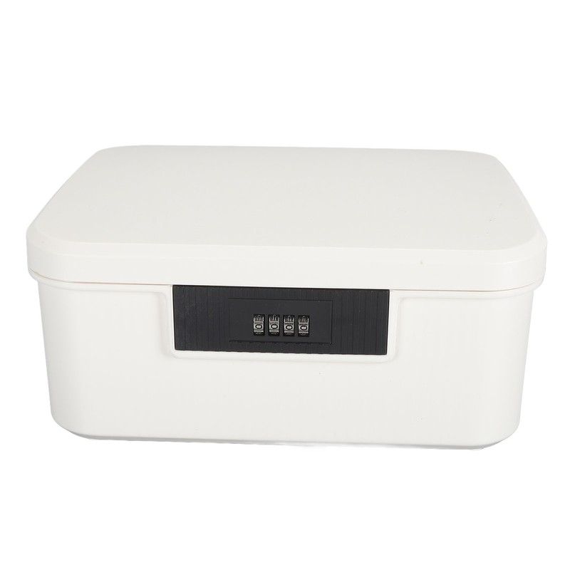 9L Capacity Lockable Storage Trunk for Files Document Organizer Double