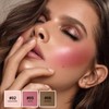 Lezero 3Pcs Contour Stick Makeup Kit, Shades with Highlighter, Blush