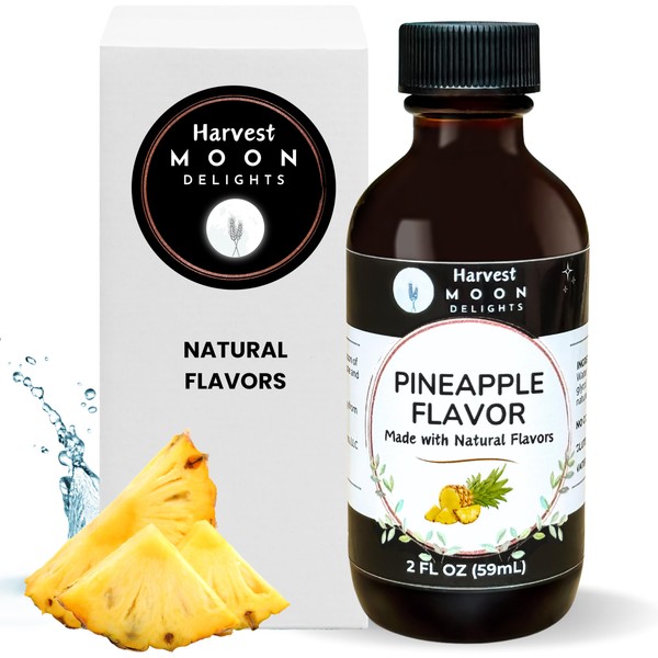 Natural Pineapple Extract - 2 oz - Water-Soluble - By