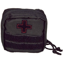 Red Rock Outdoor Gear Soldier Individual First Aid Kit Black