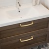 TUNNY 10 Pack Cabinet Handles-Champagne Bronze 5"/128mm Screw Spacing Drawer