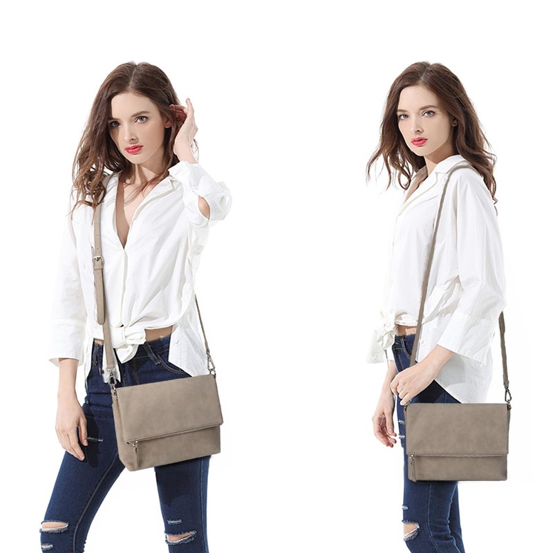 Gladdon Women's Shoulder Bag, Shoulder Bag with Zip, Crossbody Bag,