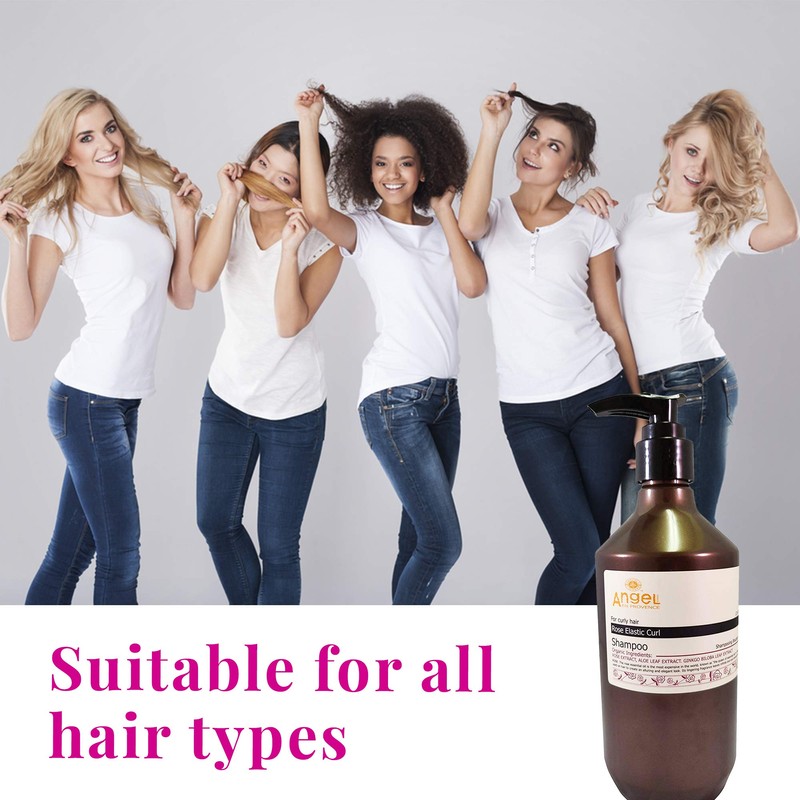 Angel en Provence - Organic Rose Elastic Curl Shampoo (Natural