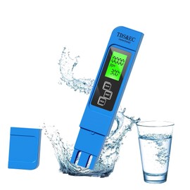 TDS Water Tester, New 4 in 1 Tds Meter Digital Water Tester -TDS EC & Temperature(°C,°F) Meter, Accurate & Reliable Digital Water Testing Kits for Drinking Water, RO/DI System,Aquarium etc