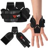 WFX Weight Lifting Reverse Hook Strap Lifting Straps Pair with