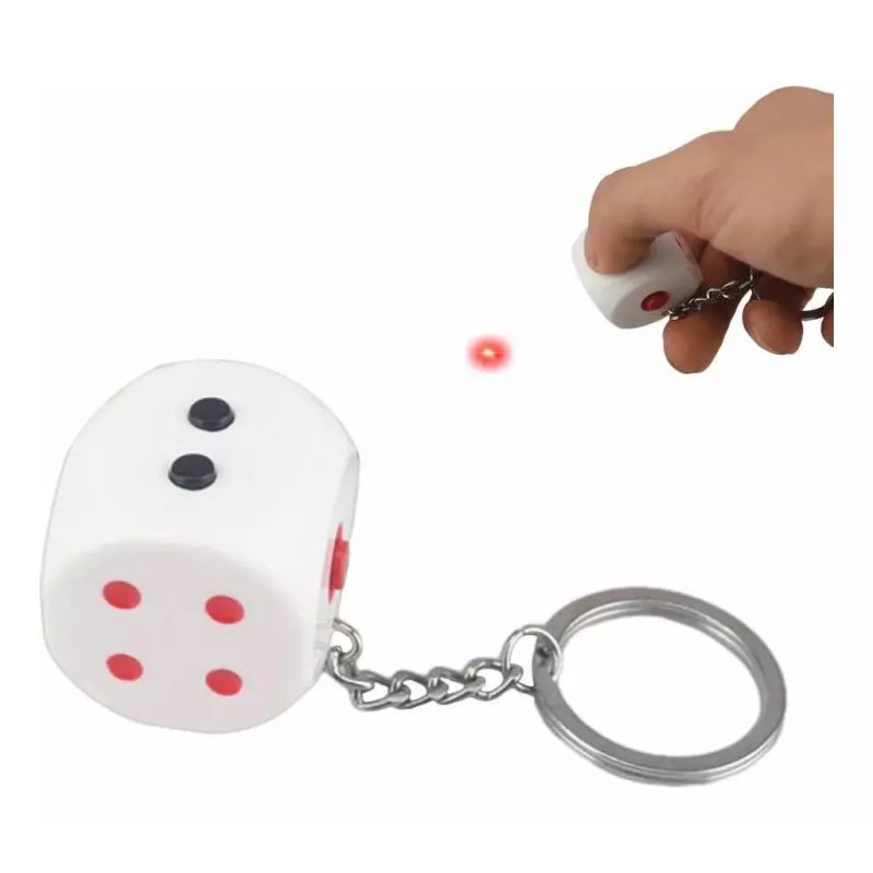 PMX Llavero De Broma, Llavero De Dado Que Da Toques,