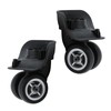 KUMGROT 2 PCS Luggage Wheels Replacement Kit 360 Degree Suitcase