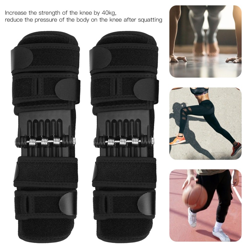 Knee Protection Booster Joint Support Pads Recovery Brace Spring Force