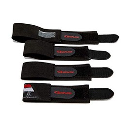 EVS Sports Unisex-Adult AXIS Knee Brace Replacement Straps (Black, Medium)