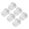 30pcs Earmold Locks Small Plastic Soft Transparent Earmold Tubing Locks