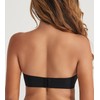 HACI Women's Anti-Slip Push Up Strapless Bra Support Wirefree Lift(Black,32DD)