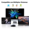 UGREEN Mouse Inalámbrico 2.4 GHz, 15M de Conexión, Ratón Ergonómico