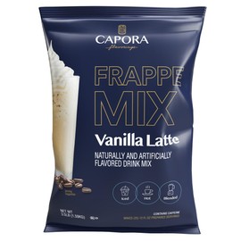Capora 3.5 lb. Vanilla Latte Frappe Mix