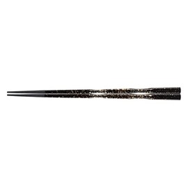 Fukui Craft 81017920 PBT Pestle-Shaped Double-Tiered Chopsticks, 8.9 inches (22.5 cm), Gold Splash