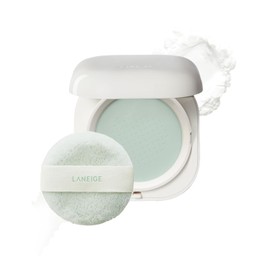 LANEIGE Neo Difuminador Polvo: Compacto de Control de Aceite Coreano con Desenfoque de Poros, Acabado Suavizante y Fácil de Viajar, Embalaje Sin Derrames