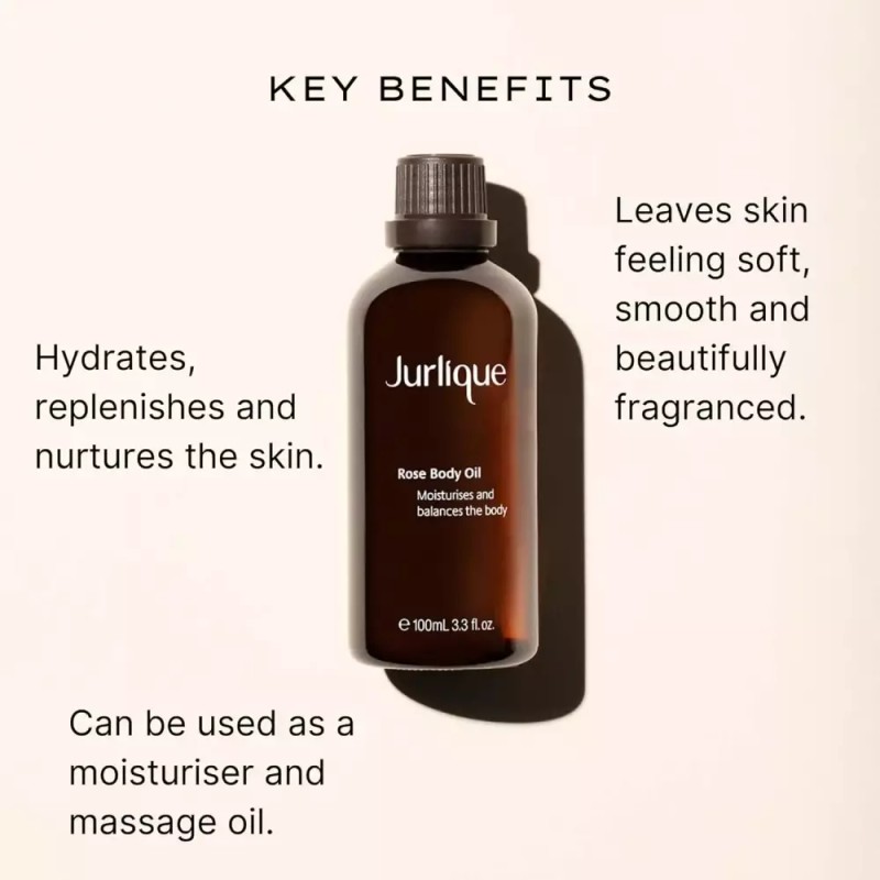 Jurlique 주리크 로즈 바디 오일 3.4온스(100ml) Jurlique Rose Body Oil