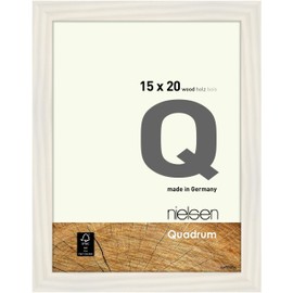 nielsen Quadrum Wooden Picture Frame 15 x 20 cm White