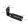 DSLR Camera L Bracket Quick Release Plate Vertical Tripod Quick