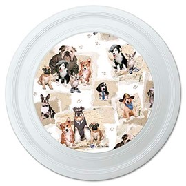 GRAPHICS & MORE Cool Dudes Dogs in Outfits Novelty 9" Flying Disc