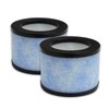 PUREBURG 2-Pack Replacement High-Efficiency HEPA Filters Compatible with XAXAZON Air