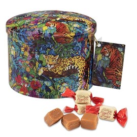 Gardiners of Scotland Handmade Fudge, Rainforest Ruckus Vanilla Fudge 7 Ounce Round Tin