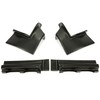 KUAFU Rear Bumper Fillers Cover Kit Compatible with 1979-1985 Buick