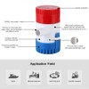 750GPH DC Submersible Bilge Pump Marine Boat Accessory G750-0112V