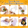 Juego de 36 tarjetas para dulces de Halloween con cúpula