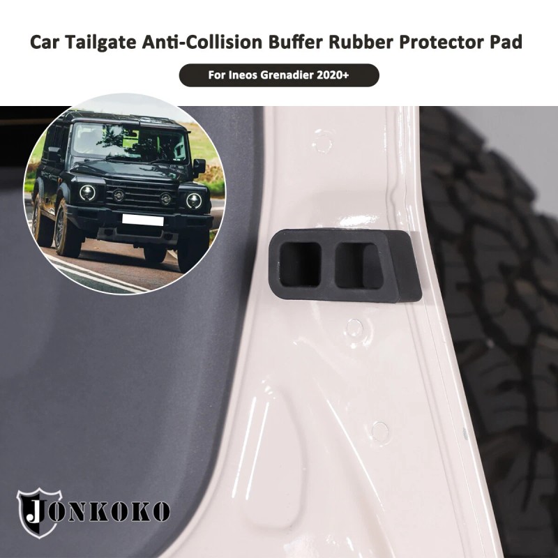 auguisy-motortrim Tailgate Anti-Collision Rubber Buffer Accessories For Ineos Grenadier 2020-up