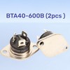BTA40-600B Triacs 40A 600V (Pack of 2)