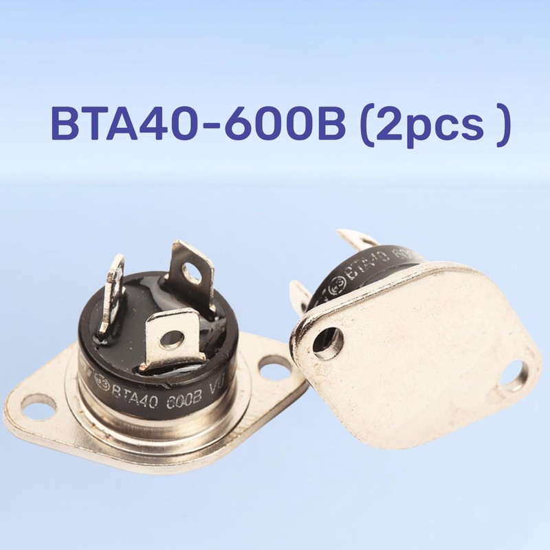 BTA40-600B Triacs 40A 600V (Pack of 2)